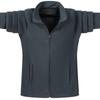 Rui Lu [fabricante] 901 roupa de fleece outono e inverno nova tamanho plus masculino roupa de fleece para atividades ao ar livre masculino plus com forro de fleece