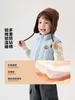 Chal Ligero de Algodón Estilo Europeo para Niños Otoño Invierno 2026 Nuevo Ropa para Niños Pequeños Top de Invierno Moderno