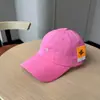 Sombrero tipo gorra de béisbol con visera de pico, secado rápido, letras simples, colores dopamina, para deportes al aire libre, absorbente de sudor, transpirable, protección solar, para mujer y hombre