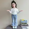 Conjunto de três peças Elsa para meninas de comércio exterior, novo estilo coreano de uniforme escolar outono 2026, roupa Elsa, dropshipping de roupas infantis, moderno
