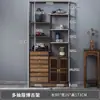 Vitrina Expositora de Estilo Antiguo con Múltiples Niveles para Guardar y Exhibir Hojas de Té
