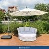 Reclinável de Lazer ao Ar Livre Cama de Rattan para Varanda de Jardim ao Ar Livre Cama de Praia para Piscina ao Ar Livre Sofá-Cama de Hotel para Interior