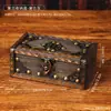 Caja Antigua de Madera, Caja de Almacenamiento Retro, Caja de Madera, Joyero, Caja de Regalo, Caja Decorativa para Atrezzo, Adornos Artesanales