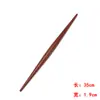 Rolo de Massa de Madeira Ébano para Uso Doméstico, Rolo de Massa de Madeira Maciça, Ferramenta de Cozinha Tradicional de Madeira para Assar, Yuanhao