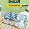 Estufa de Cassette Maixian 3500W Estufa Portátil para Camping al Aire Libre Tanque de Gas Fuego Intenso A prueba de Viento Estufa de Gas para Reuniones Familiares