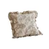 Cojines decorativos color crema estilo francés, fundas de cojín para sofá de sala de estar estilo chino vintage y moderno, cojines para respaldo de imitación de algodón y lino, cojines para cabecera de cama al por mayor