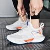 Zapatos de Hombre 2025 Primavera y Otoño Nuevos Zapatos Deportivos Moda Coreana Zapatos Casuales de Moda Cómoda Superficie Tejida Fly Zapatos para Correr de Estudiante