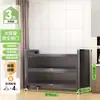 Estante de Cocina de Pie Gabinete de Almacenamiento Multicapa Horno de Microondas Doméstico Gabinete Multifuncional con Puerta Gabinete de Almacenamiento a Prueba de Polvo