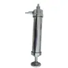 Colector de Gas de Alta Presión Fw2 Qiancheng Mining Cilindro de Extracción de Gas de 100 ml Hecho de Acero Inoxidable en Color Metálico