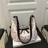 Bolso de Mano de Moda Coreana para Mujer Bolso de Oficina 2026 Nuevo Estilo Lazo Bolso de Hombro de Gran Capacidad de Moda