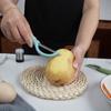 Cuchillo Pelador de Cocina Spot, Cuchillo Pelador de Frutas y Verduras, Pelador Multifuncional de Acero Inoxidable, Cuchillo Pelador Doméstico, Pelador de Frutas