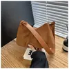 Versión Coreana Bolsa de Nube Plegada con Textura de Nicho 2025 Nuevo Bolso de Mano con Hombro Bolso de Axila de Invierno Elegante