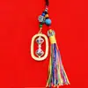 Pingente de chaveiro vajra de liga estilo étnico chinês, acessório decorativo de metal giratório, chaveiro de bolsa, ornamento pendurado fábrica