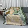 Atacado do Fabricante Manta Multifuncional para Camping Toalha de Mesa para Acampamento ao Ar Livre Tecido Jacquard Tingido na Massa Manta Toalha de Mesa para Piquenique de Acampamento