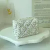 Nueva Bolsa de Almacenamiento de Cosméticos Floral, Neceser Acolchado, Bolsa de Artículos de Tocador de Viaje de Gran Capacidad, Neceser que No se Desploma