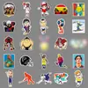 50 Pegatinas de Dibujos Animados de Estrellas Deportivas de Fútbol Baloncesto Maleta Equipaje Coche Refrigerador Papelería Decorativa Pegatinas