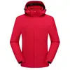 Chaqueta Unisex Tres en Uno con Forro Interior Desmontable, Abrigo de Manga Larga, Cortavientos, Impermeable, Ropa de Trabajo Cálida con Estampado