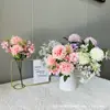 Ping Pong Crisântemo Buquê de Casamento Pequeno Arranjo de Flores Acessórios Flores Artificiais Flores de Comércio Exterior Transfronteiriço Decoração de Casa