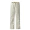 G6451 Vaqueros Rectos de Street Style Retro Americano de Moda para Hombre y Mujer, de Tela Gruesa Lavada y Teñida, que te Hacen Ver Más Alto