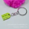 8770 Llavero de Bloques de Construcción Corazón Llavero Venta Caliente en Amazon Cadena de Suministro Transfronteriza Adornos Creativos DIY Hechos a Mano