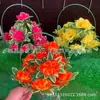 Cesta de Flores Qingming, Cesta de Flores Cravo, Cesta de Flores para Memorial, Flores para Túmulo, Suprimentos para Memorial, Venda por Atacado de Funerária Yunyang