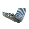 Painéis corrugados de aço carbono galvanizado a quente, de alta capacidade de carga e resistentes à corrosão, DN1000, para o reforço de bueiros e túneis de tubo corrugado de aço montados.