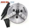 SANOU SANOU SANOU mandril de tres garras autocentrante de apriete manual K01-80B 16MM 3-M5 carpintería mandril pequeño