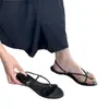 Versión de piel de oveja~Sandalias planas casuales, sencillas, elegantes y cómodas para mujer, adecuadas para vacaciones, playa y uso al aire libre, Sandalias romanas