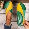 Comercio exterior 2026 primavera/verano sandalias de mujer estilo coreano con tiras cruzadas, puntera abierta, tacón bajo, cuero suave, casual, planas, sin cordones, para uso en exteriores
