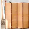 Madeira Maciça Tiras de Bambu Tecelagem de Bambu Tela para Jardim de Infância Infantil Hall de Entrada Dobrável Móvel Biombo Sala de Estar Quarto Hotel Divisória