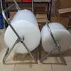 Estante para Empaquetar con Plástico de Burbujas Soporte Reforzado de Algodón Perlado Estante Multifuncional para Rollos de Papel Kraft Estante para Empaquetar Rollos
