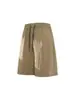 Shorts Holgados de Secado Rápido para Hombre, Shorts Deportivos Tejidos de Verano Estilo Americano Dopamina para Playa, Transpirables con Protección Solar de Longitud Media Modernos