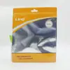 Bolsa de hueso yin y yang aluminizada personalizada de fábrica bolsa con cremallera translúcida aluminizada bolsa de embalaje compuesto aluminizado para cable de datos