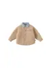 Chamarra de Algodón Acolchada Bangxuan para Niños, Ropa Interior Cálida para Niños, Nuevo Producto de Invierno, Versátil de Color Sólido Ropa de Algodón para Niños