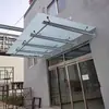 Suporte de perna de viga de aço para cobertura de vidro cobertura em balanço aço carbono solda completa estrutura de viga H viga I cobertura de chuva aço inoxidável