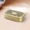 Liga de Zinco Tendência Cartão de Empurrar Portátil Blocos de Construção Deslizador EDC Giroscópio Metal Cruzamento Dedo Brinquedo de Descompressão Caixa Surpresa EDC