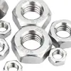 Tuerca hexagonal de acero inoxidable dúplex 2205, tuerca hexagonal exterior, tuerca de acoplamiento resistente a la corrosión química marina M10M12