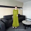 Vestido Feminino Issey Miyake Cruzamento Africano Novo Plus Size de Alta Qualidade para Afinar a Silhueta Ruffle de Nicho para Mulheres