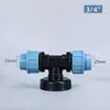 Accesorios para Barril Ton IBC Serie de Válvulas Adaptador de Interruptor Grifo Desviador Tubería de PVC Conexión de Dos Barriles Tres Vías Cuatro Vías 6/4 Pulgada