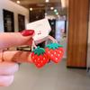 Nova Corda de Cabelo de Frutas Dos Desenhos Animados Estilo Coreano Anéis de Cabelo de Flores Infantis Meninas Bonito Tie Head Corda de Cabelo de Tendão de Borracha Headwear Do Bebê
