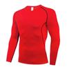 Roupas de Fitness Europeias e Americanas Masculinas PRO Camiseta de Secagem Rápida Corrida Stretch Compressão Roupas Apertadas Treinamento de Maratona Roupa Esportiva