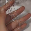 Pulsera Pequeña Cuadrada de Plata de Ley 925 para Mujer Verano 2023 Nueva Moderna ins Nicho Alta Gama Lujo Ligero Joyería de Mano Extremadamente Fina