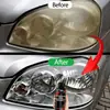 KineShineX Pasta de Reparo para Faróis Automotivos Líquido de Polimento Kit de Reparo para Faróis para Renovar Luzes de Carro Opacas