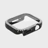 Fábrica Adequada para Apple Watchs9 Capa Protetora Apple 789 Diamante de Duas Fileiras Película de PC Temperado Capa de Relógio Integrada