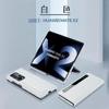 Para Funda de Teléfono Móvil Huawei MateX2 Nueva Pulsera Plegable Tipo Flip Cuero Agujero Fino Succión Magnética Contestar Sin Girar Funda de Cuero