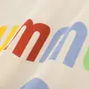 Roupas Infantis 2026 Novidades de Verão, Camisetas de Manga Curta para Meninas Atacado, Roupas de Bebê Dropshipping