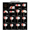 Papel para Caligrafia e Pintura, Semi-Cru, Espessado, Dupla Face, Adequado para Caligrafia com Pincel, Leque em Branco DIY Estilo Chinês, Pintura em Laca Atacado