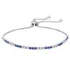 Mecanismo de Cierre Cadena Pulsera de Plata S925 Fila Única Circonita Diamante Artificial Pulsera Venta Directa de Fábrica