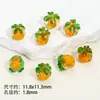 Contas Soltas de Vidro para Frutas Maçã Morango Furo Reto Contas Acessórios para Joias DIY Pulseira Colar Material para Miçangas Artesanais