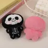 Juguete de Peluche Creativo de Bebé Fantasma Colgante Dibujo Animado Esqueleto Llavero Decoración de Bolsa Accesorios Venta al por Mayor